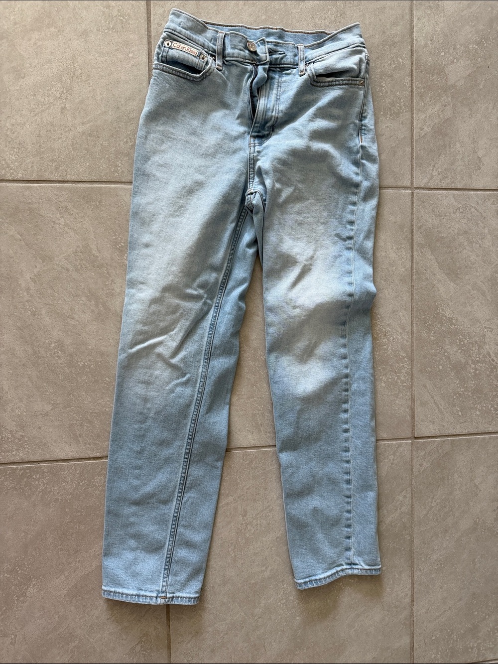 Calvin Klein Straight Leg Jeans